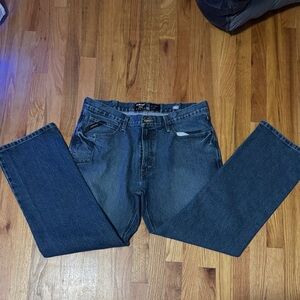 Ariat Men's Dark Blue Straight Jeans